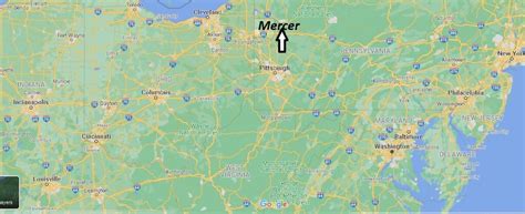 Where is Mercer County Pennsylvania? Mercer County Map | Where is Map