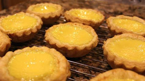 Chinese Egg Tart (Very Flaky Puff Pastry!) - YouTube