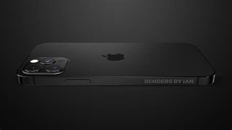 iPhone 13 Pro Renders Based on Previous Leaks Shows a Gorgeous Matte Black Finish, With the Same ...