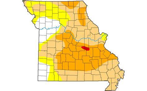 Snow Buries Extreme Drought As Northern Missouri Enjoys Upgrade ...