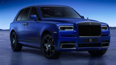 Rolls-Royce Cullinan Blue Shadow Edition - Gdzie kończy się Ziemia i zaczyna kosmos