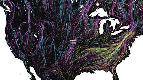 Map showing where species will have to migrate to escape climate change | Amazing maps, Bird ...