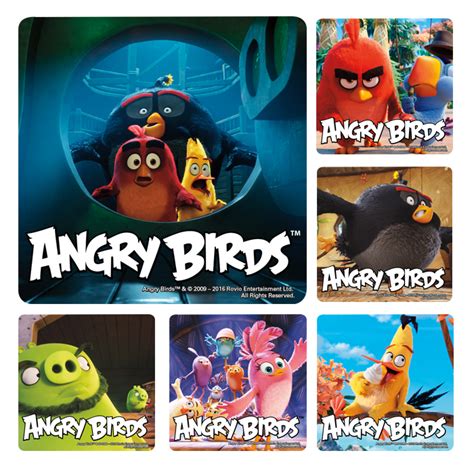 Angry Birds Movie Stickers