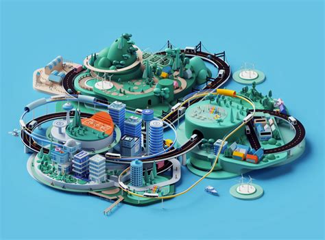McKinsey — The future of mobility | 3D Graphic Design Illustration in 2024 | Current graphic ...