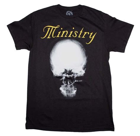 Ministry Mind Skull T-Shirt Check out this cool Ministry t-shirt! Each ...