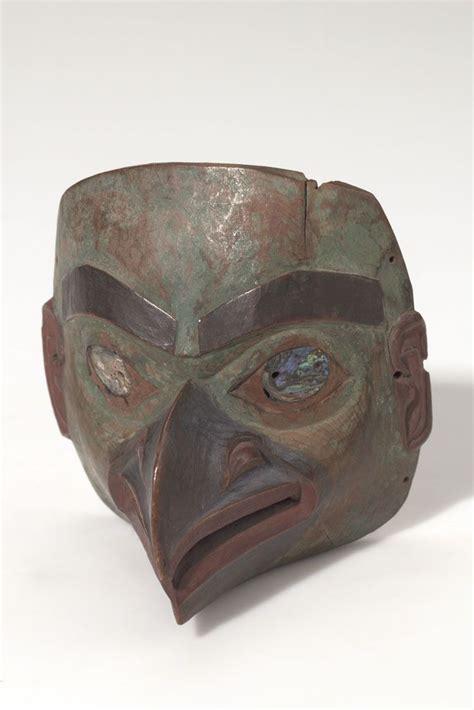 Tlingit eagle mask. Before 1890. AMNH collection. @cargocultist ...