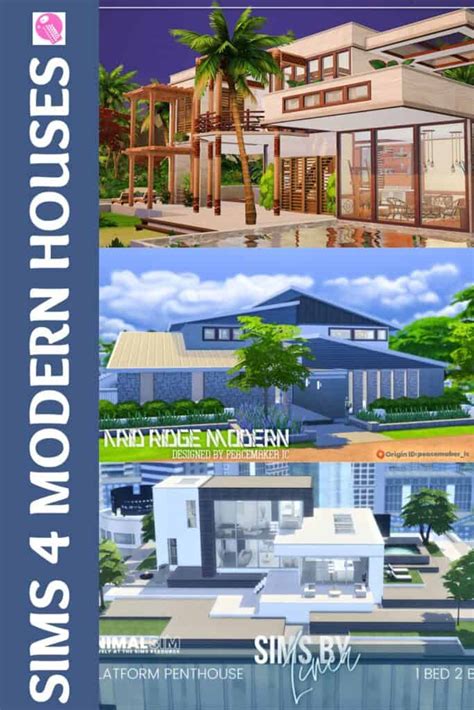 21+ Sims 4 Modern Houses: Pick The Perfect Home - We Want Mods