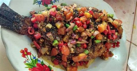 Resep Ikan Goreng Sambal Kecap Bango Cabai Hijau Pedas