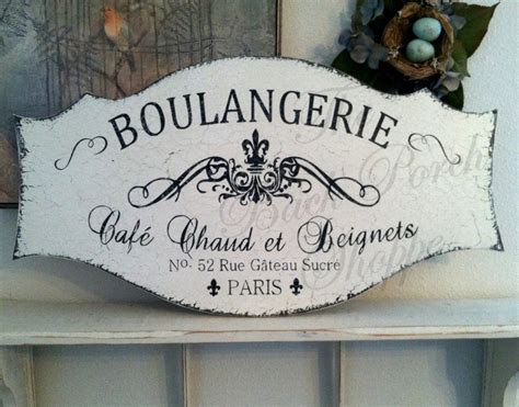 BOULANGERIE French Signs Kitchen Signs French Bakery 27 - Etsy