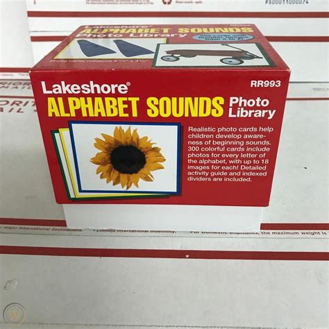 Lakeshore Alphabet Sounds Photo Library Flashcards | #1927137690