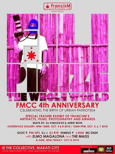 events: Francis Magalona Clothing Co. 4th anniversary