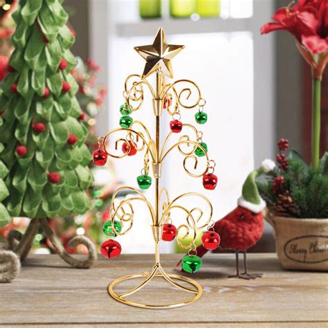 Christmas Savings Clearance 2023! Loopsun Tabletop Metal Christmas Tree Wrought Iron Ornament ...