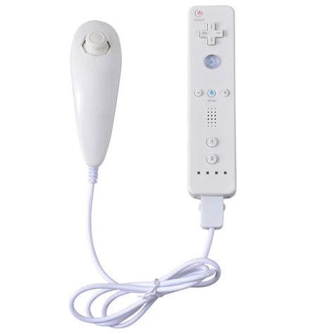 Wii motion plus controller and nunchuck