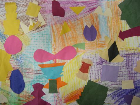 1st grade Texture Collage! | Maples Elementary K-5 Art Mrs. Briggs