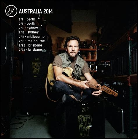 Set List: Eddie Vedder Solo, Perth, Australia - VVN Music