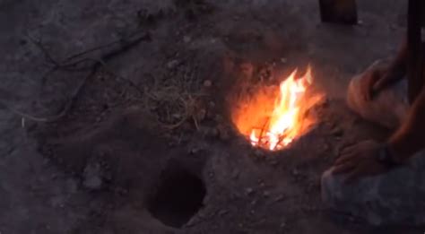 Dakota Hole Fire | 101 Ways to Survive | Dakota fire hole, Fire, Survival