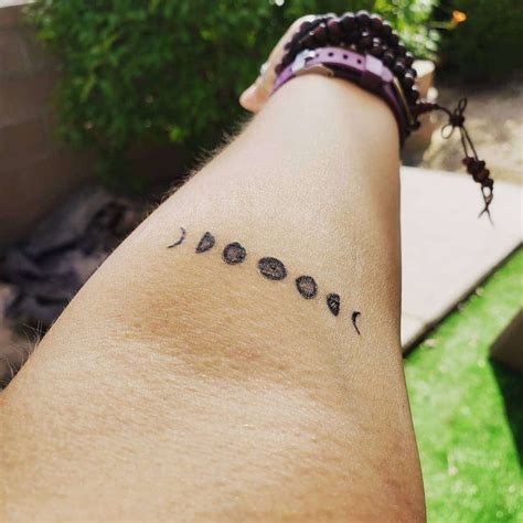 #Tattoos,phases of the moon tattoo Blue Moon Tattoo, Luna Tattoo, Moon ...