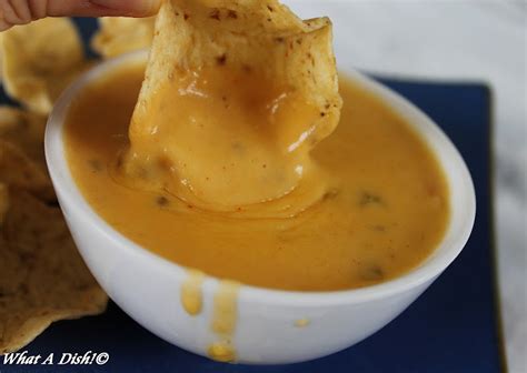 What A Dish!: Nacho Cheese Dip- No Velveeta!