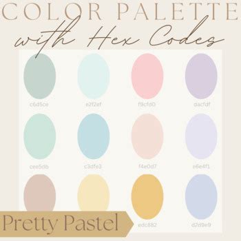 Descubrir 62+ imagen pastel hex codes - Abzlocal.mx