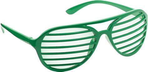 Shutter Glasses, Green, One Size, Wearable Costume Accessory for Halloween | Party City