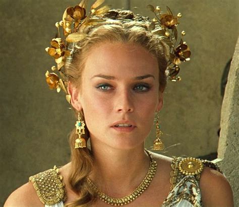 Diane Kruger as Helen of Troy | Greek hair, Diane kruger, Beauty