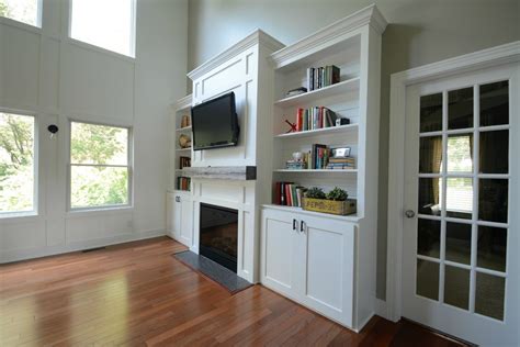 Living Room Built-In Cabinets — Decor and the Dog