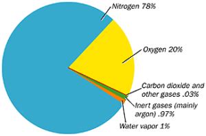 Draw a diagram showing composition of air - Chemistry - Hydrogen - 14200655 | Meritnation.com