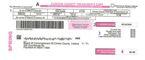 Clinton County - Treasurer