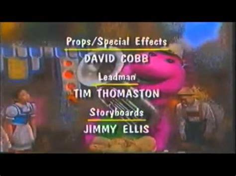 Barney's 1-2-3-4 Seasons Credits (1996) - YouTube