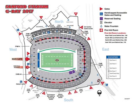 Uga Stadium Seating Chart