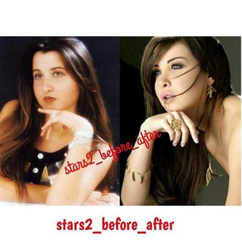 Before after. Nancy ajram