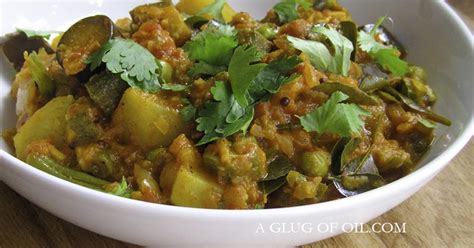 Southern Indian Vegetable Curry - Jamie Oliver | A Glug of Oil