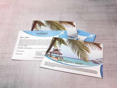 Travel postcard design by dipu_design_pro on Dribbble