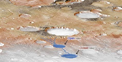 Heavy Rains Filled Lakes and Rivers on Early Mars, New Research Suggests | Sci.News