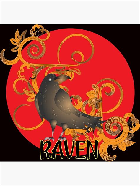 "Raven Fantasy Art" Poster for Sale by karyalangit | Redbubble