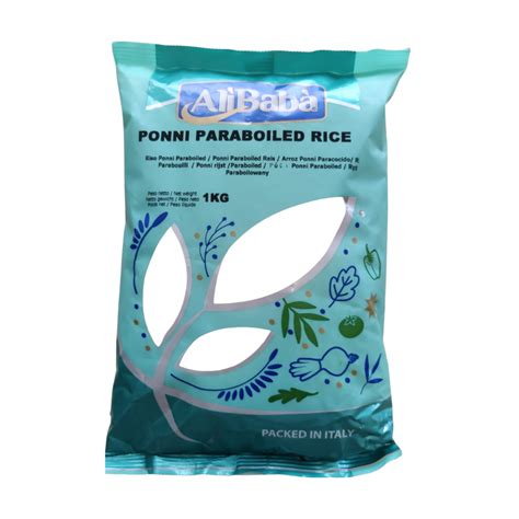 Ali Baba Ponni Paraboiled Rice 1kg * 5 Packs – Sangamitra Bit Grocery