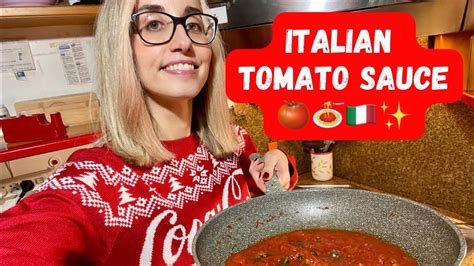 Winter Tomato Sauce Recipe: My Mom’s Italian Way 🍅🇮🇹 | Vlogmas Day 11 ...
