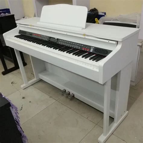 Electric piano 88 key hammer Black/white wood grain Multi function smart piano-in Piano from ...