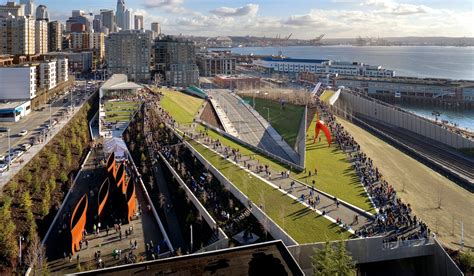 Seattle Art Museum: Olympic Sculpture park by WEISS/MANFREDI Architecture/Landscape/Urbanism ...