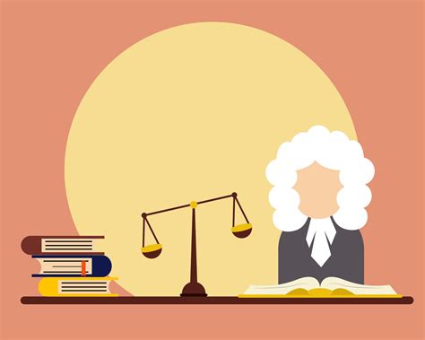 Law Concept. There are many books and Scales of justice in cartoon vector style for your design ...