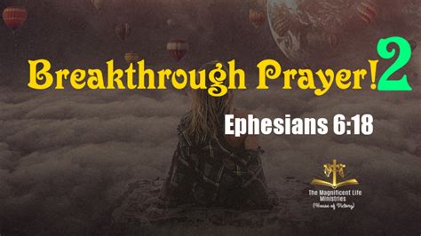 Breakthrough Prayer! 2 - Maglife Daily Devotional