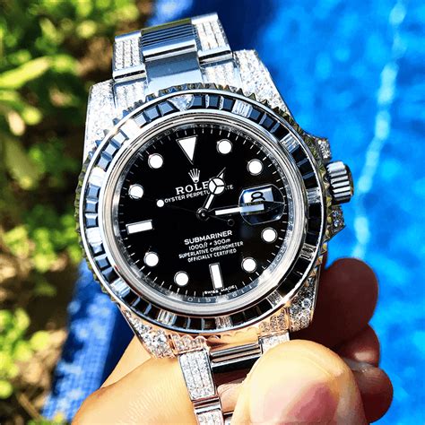 Rolex - Submariner Date - 41 mm - Oystersteel - Oyster - Black Dial ...