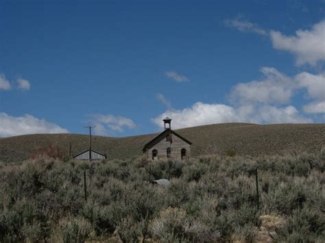 School House, Unionville, Nevada | Unionville is a small ham… | Flickr