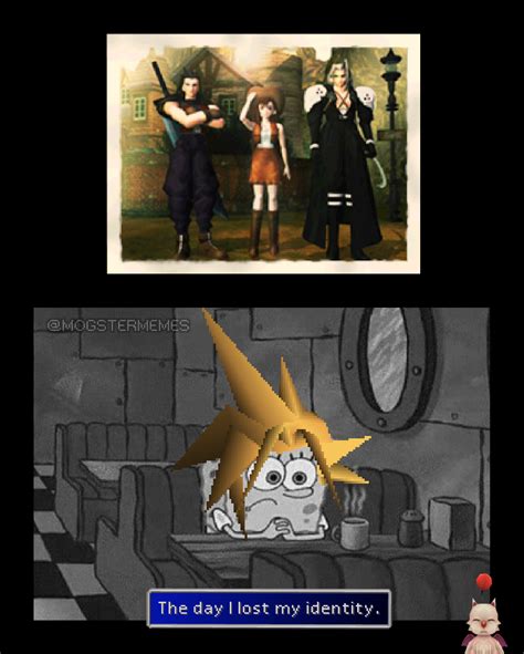 Lost My Identity – Final Fantasy 7 Meme | Final fantasy funny, Final ...