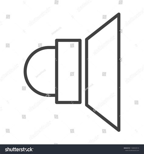 Volume Symbol Isolated Stock Vector (Royalty Free) 1198993510 ...