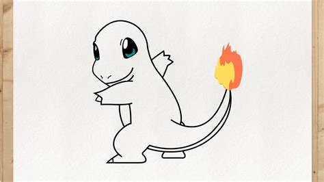 HOW TO DRAW POKEMON CHARMANDER EASY - YouTube