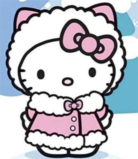 hello kitty winter | Hello kitty drawing, Hello kitty coloring, Hello kitty christmas