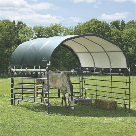 ShelterLogic Corral Shelter Livestock Shade — 12ft. x 12ft., Model# 51512 | Northern Tool ...