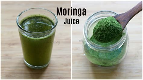 Moringa Juice For Weight Loss & Pcos - Homemade Moringa Powder - YouTube