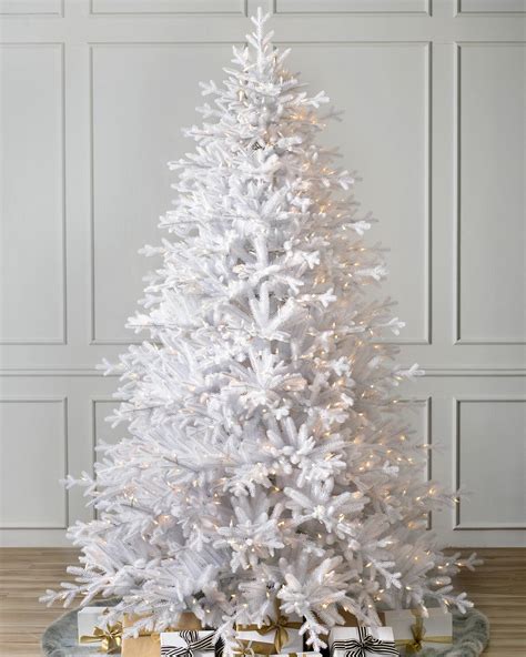 Denali White® Artificial Christmas Trees | Balsam Hill